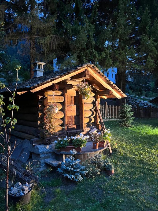 Chalet Blanc "La Mansarda" Courmayeur Bagian luar foto